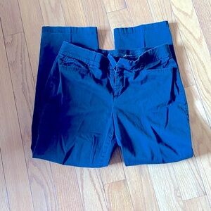 Black JM Collection petite cotton Spandex pants